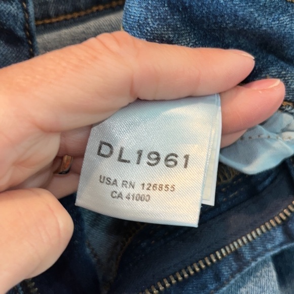 DL 1961 Florence mid rise instasculpt skinny Carolina size 29 stretch jeans - Picture 11 of 16